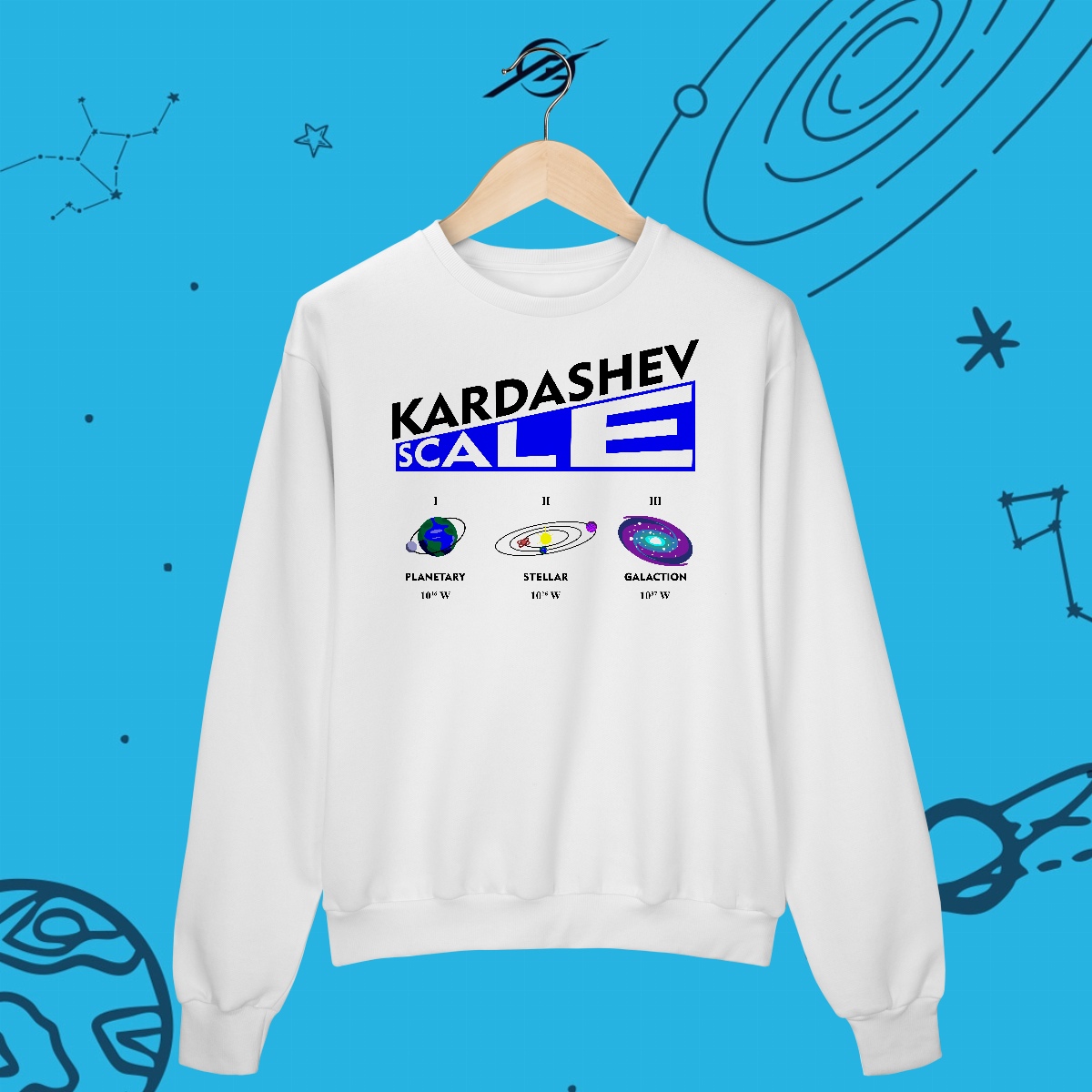 Moletom Kardashev Scale