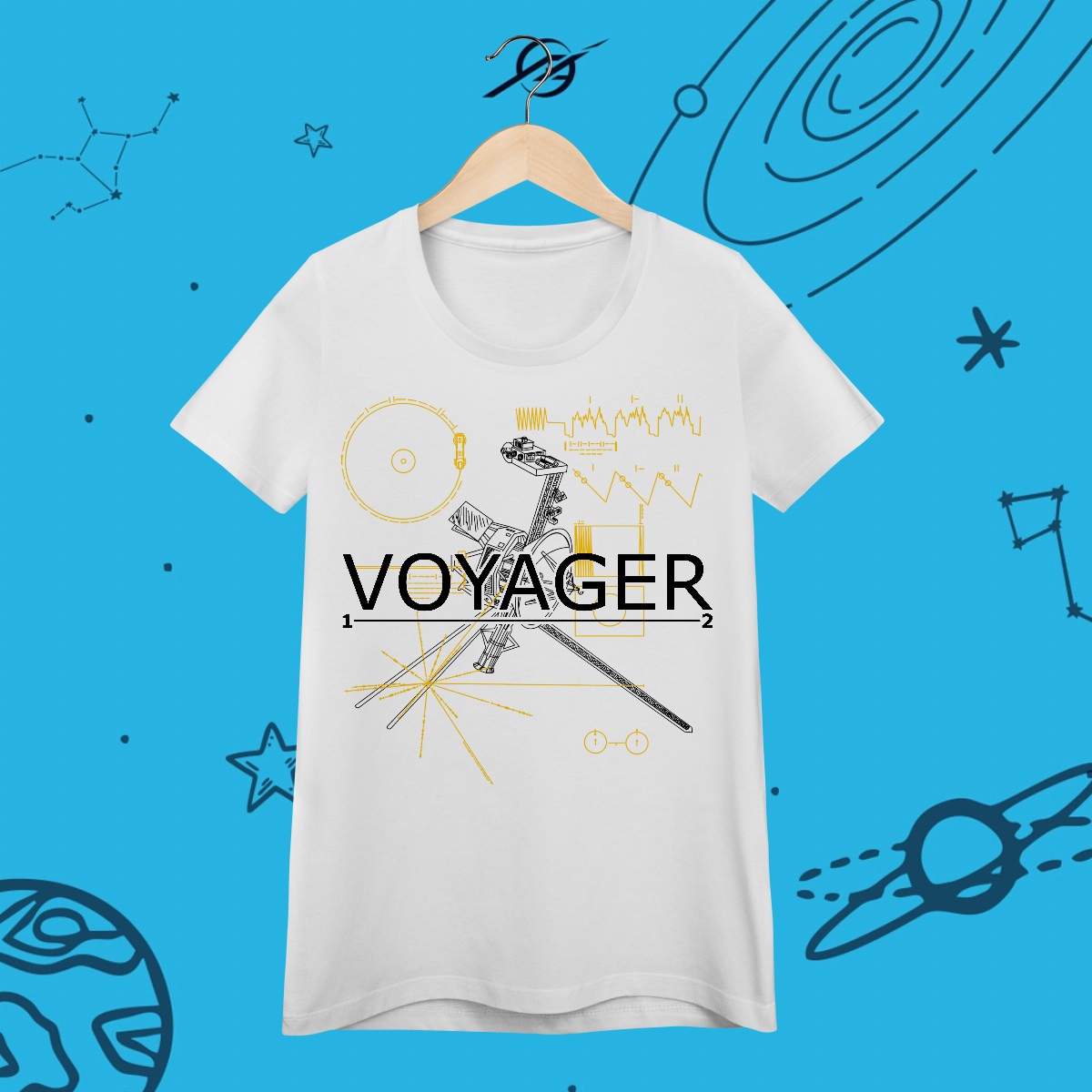 Camiseta Feminina Voyager