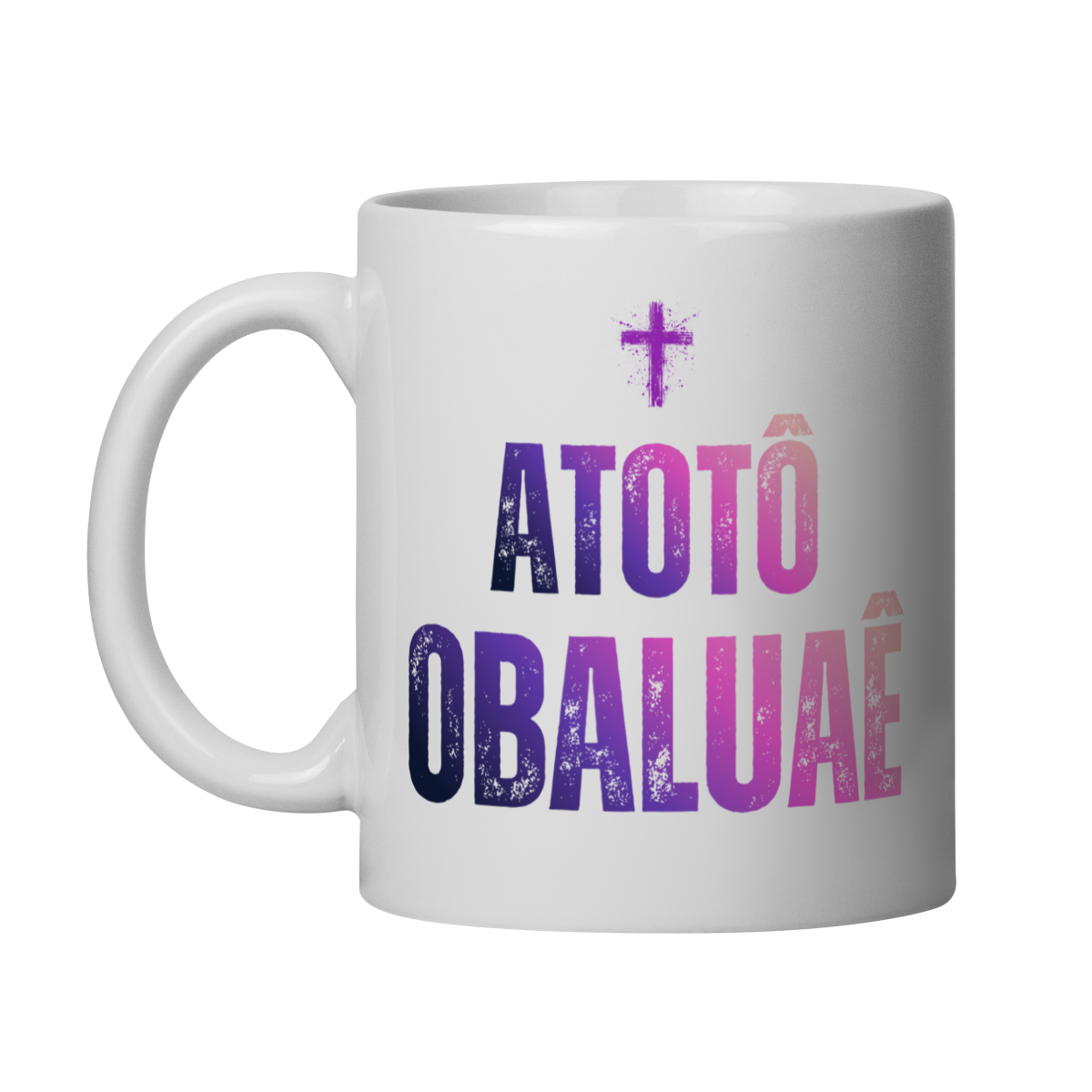 Caneca Obaluaê Bicolor