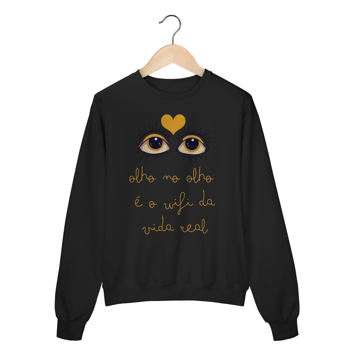 Moletom Fechado Quality | Olho no Olho