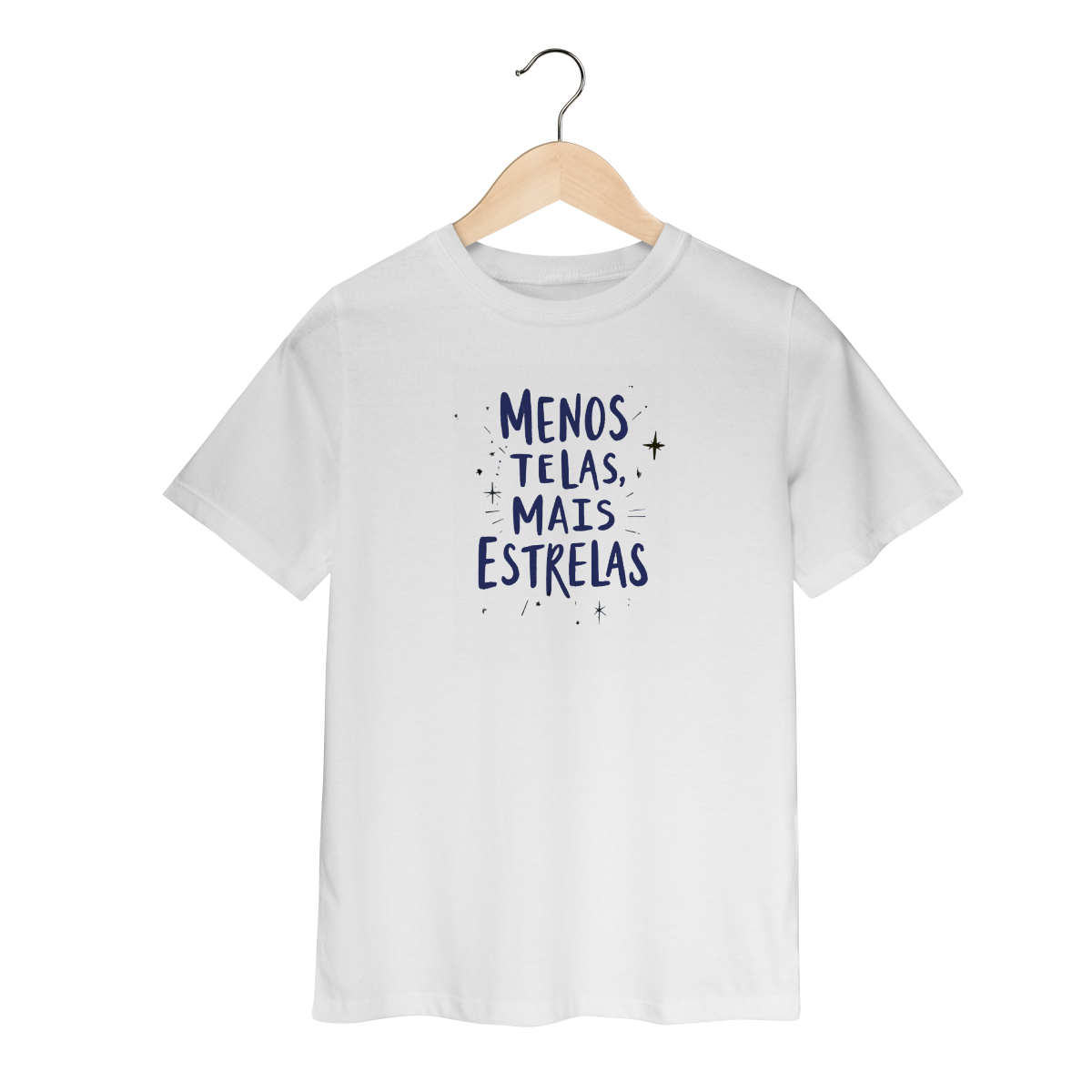 Camiseta Infantil 2 a 8 | Menos Telas, Mais Estrelas