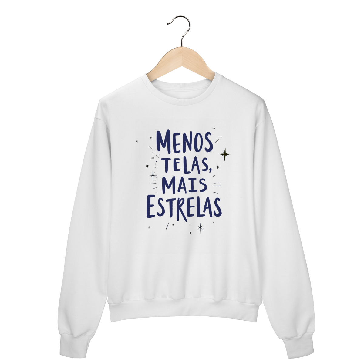 Moletom Fechado | Menos Telas, Mais Estrelas