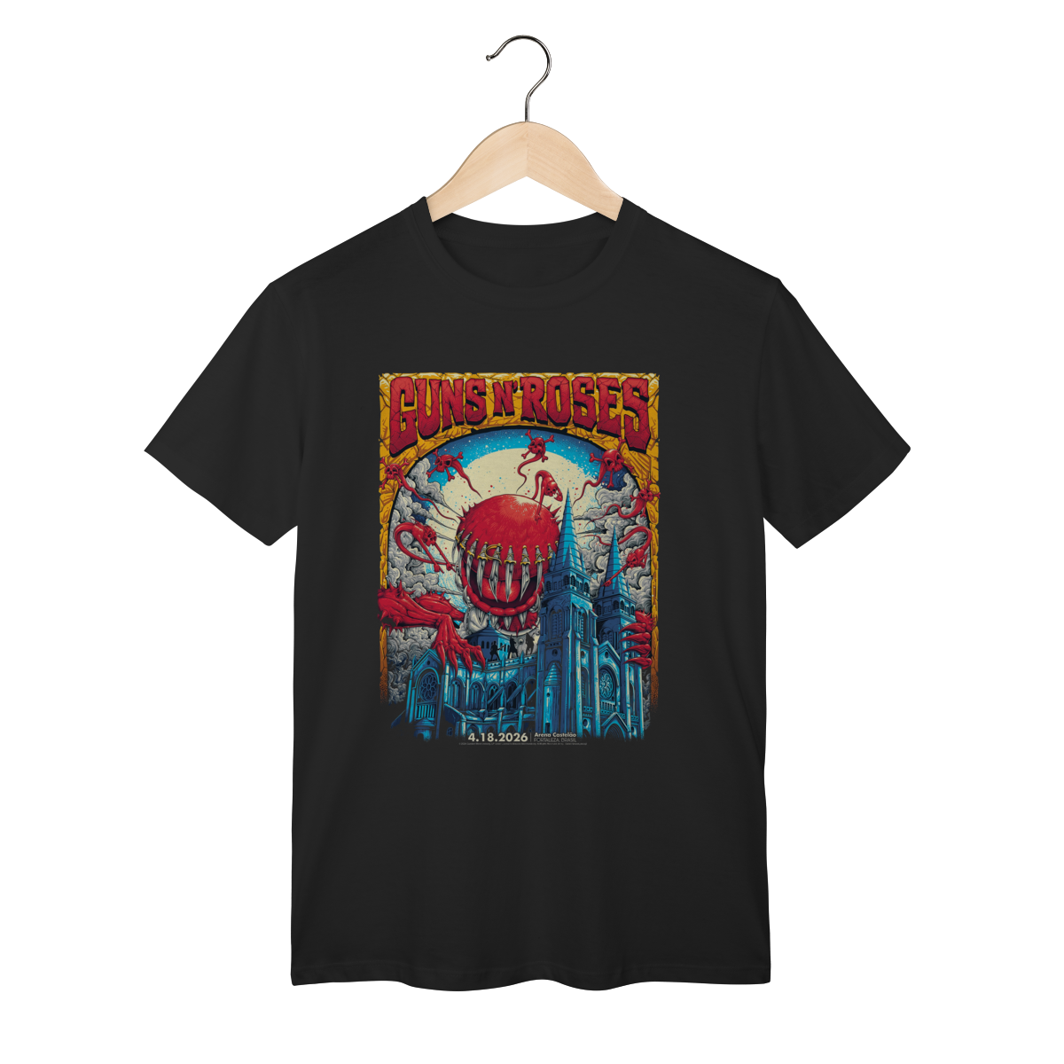 Camiseta - Guns N' Roses Fortaleza 2026