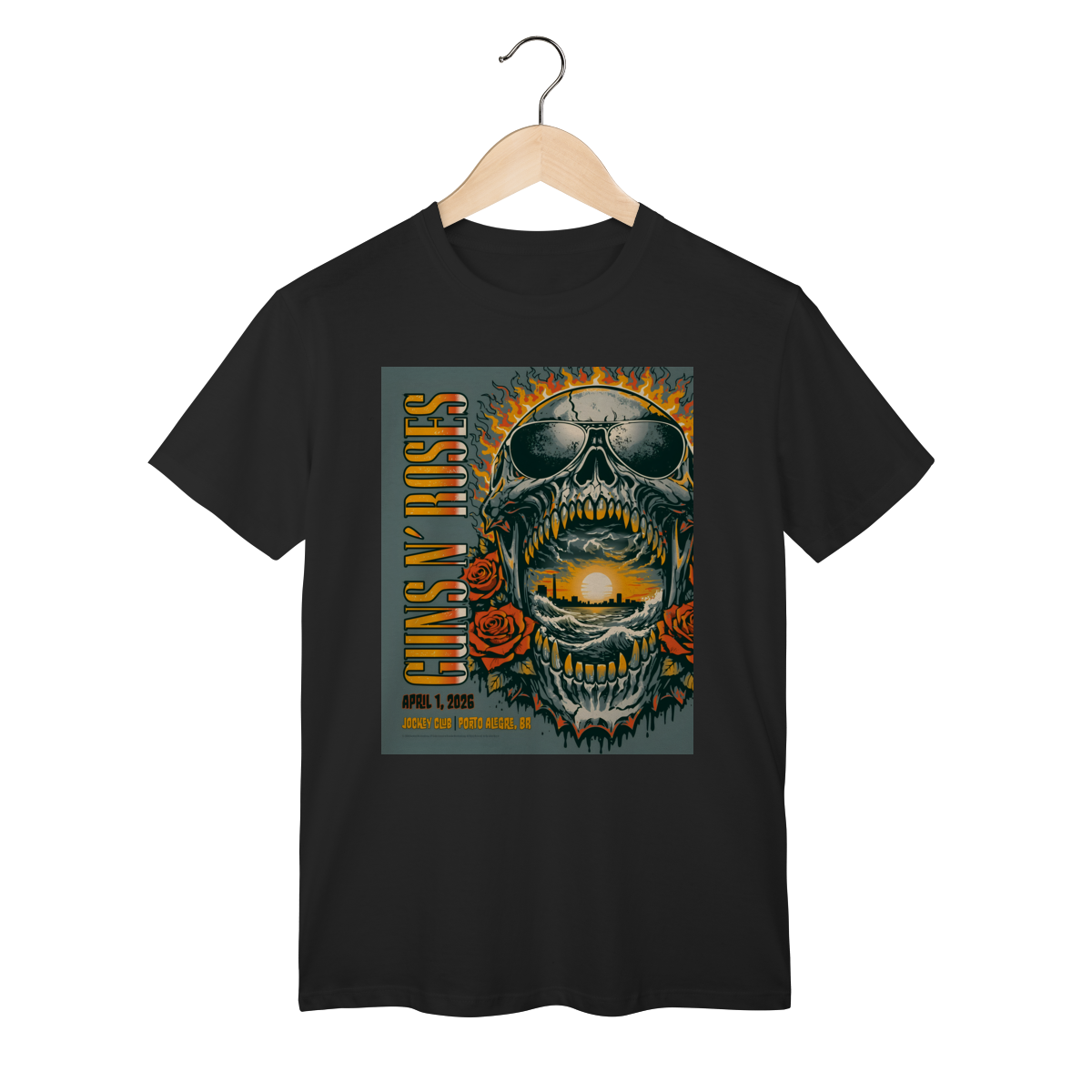 Camiseta - Guns N' Roses Porto Alegre 2026