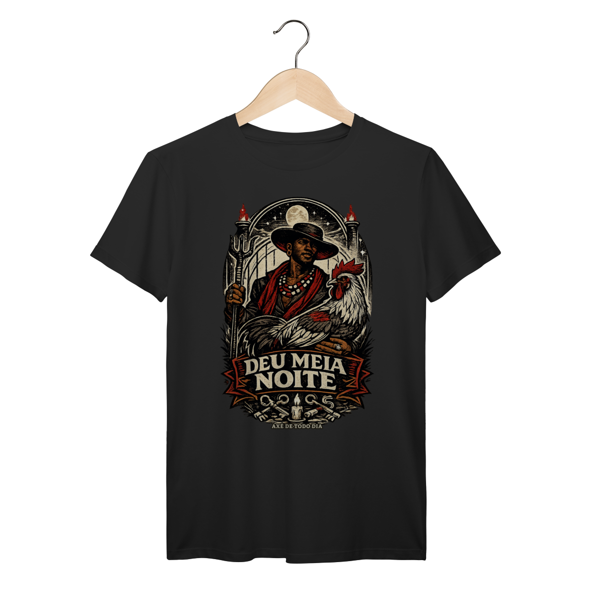 Camiseta Exú - Deu Meia Noite