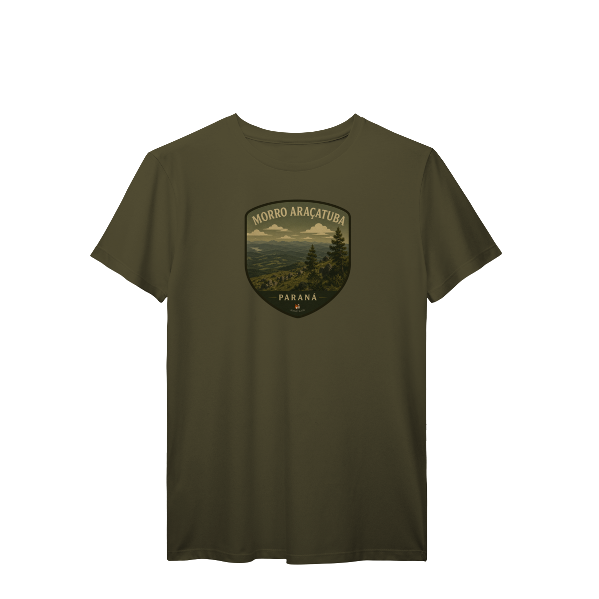 Camiseta Trilha Morro Araçatuba | A Montanha Mais Fria do Paraná