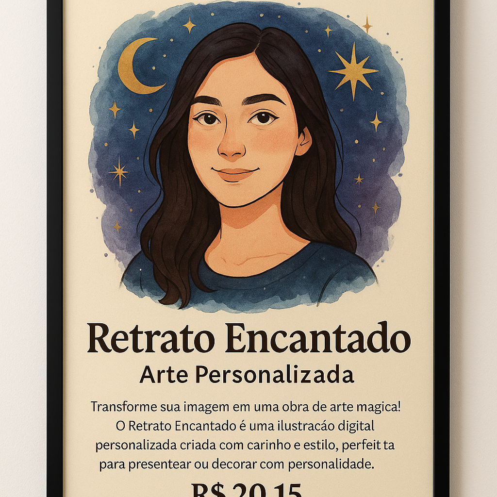 Retrato Encantado – Arte Personalizada
