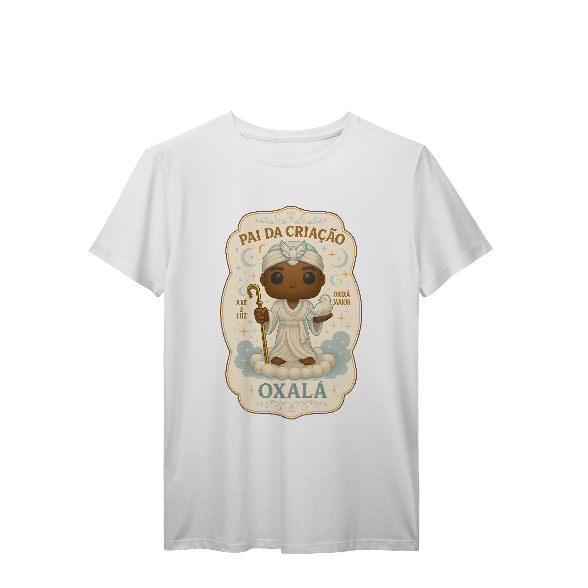 CAMISETA Prime OXALÁ — Vintage Collection PAI DA CRIAÇÃO