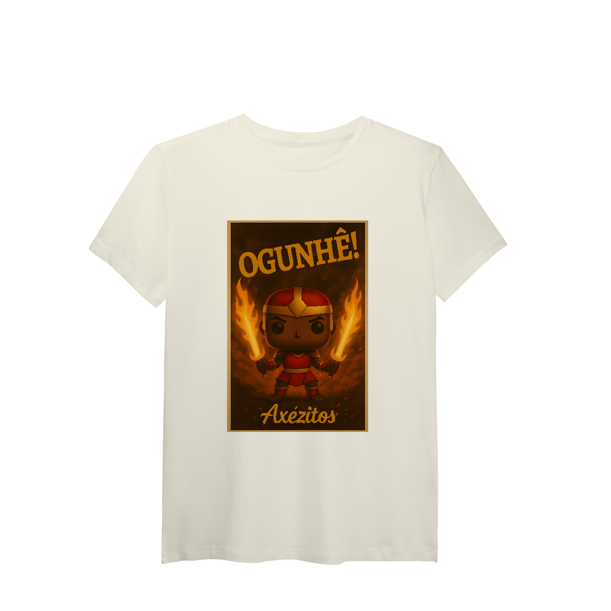 Camiseta Pima Ogunhê! — OGUM (VINTAGE AXÉZITOS)