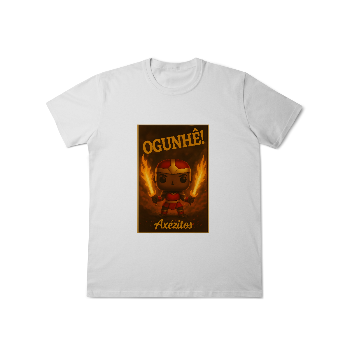 Camiseta Classic Ogunhê! — OGUM (VINTAGE AXÉZITOS)