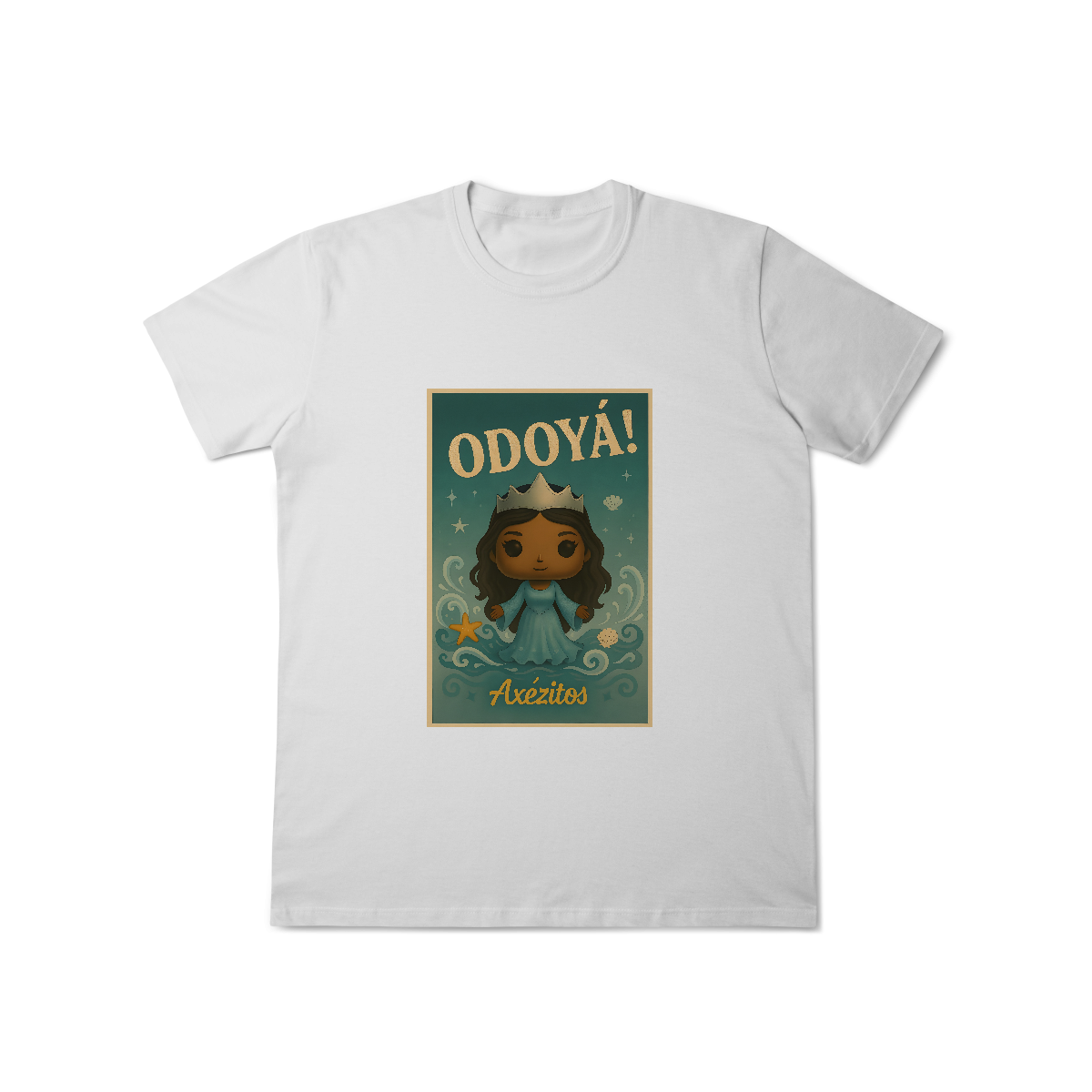 Camiseta Classic ODOYÁ! — IEMANJÁ (VINTAGE AXÉZITOS)