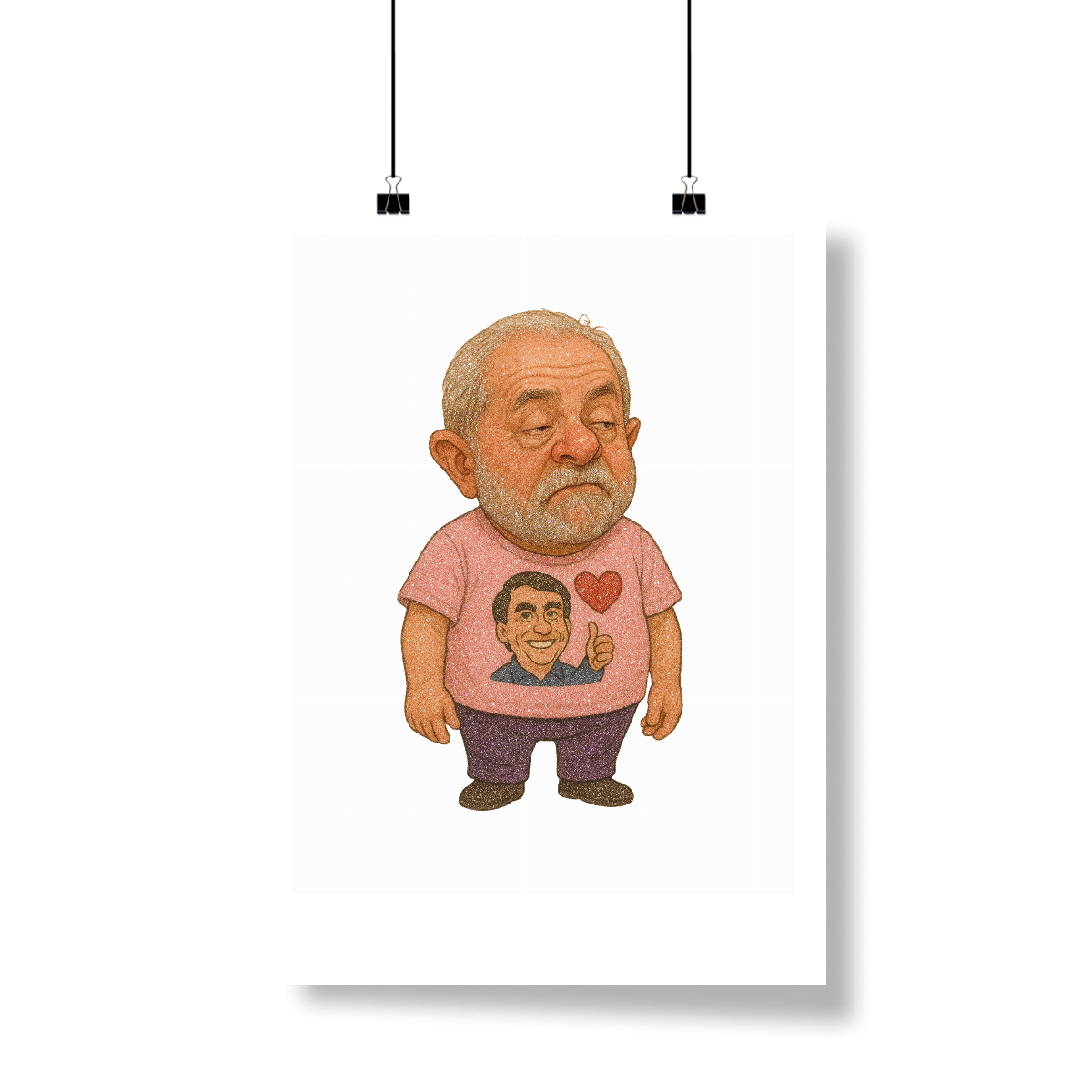 Prank lulaxbolso Camisa Clássica