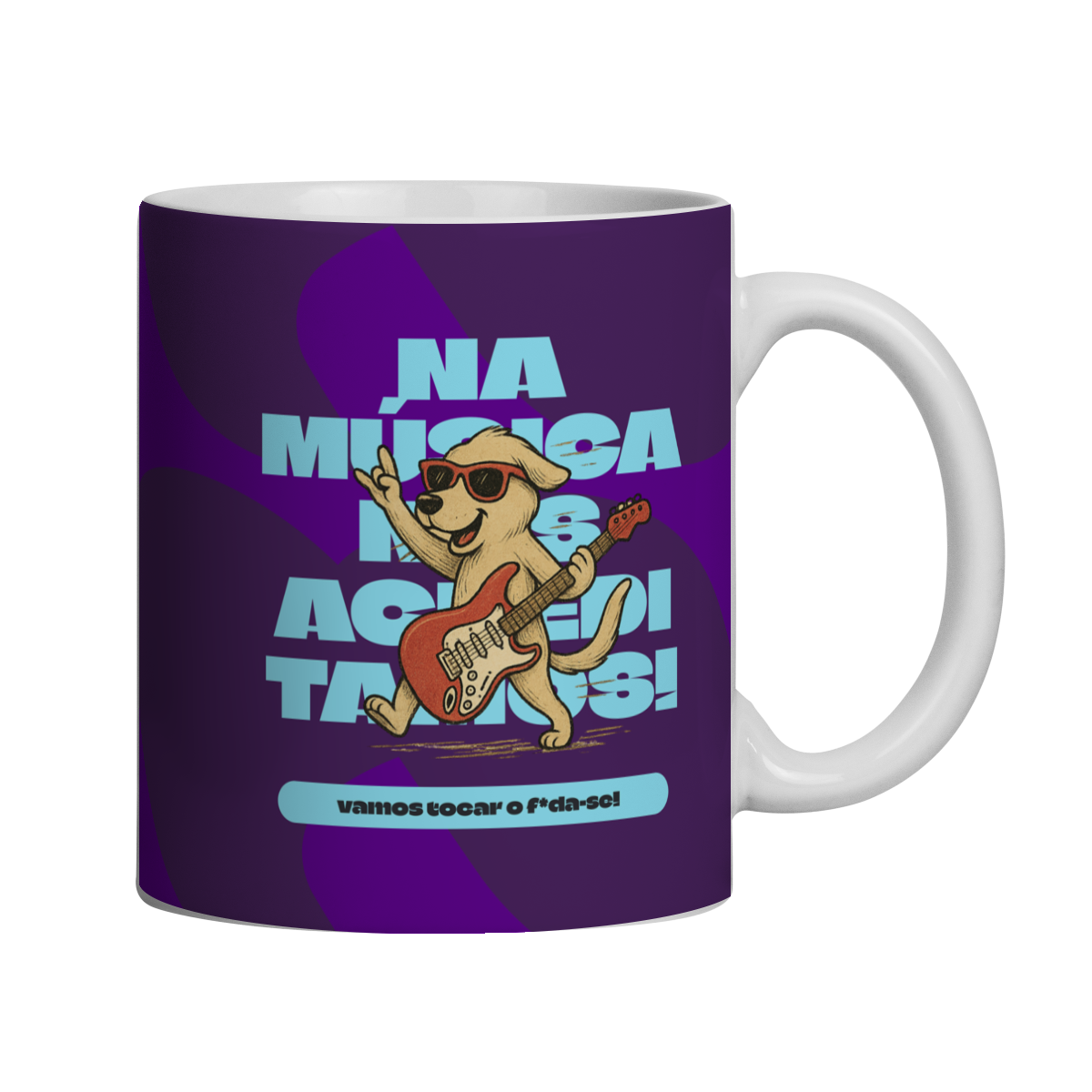 Caneca Música Cachorro