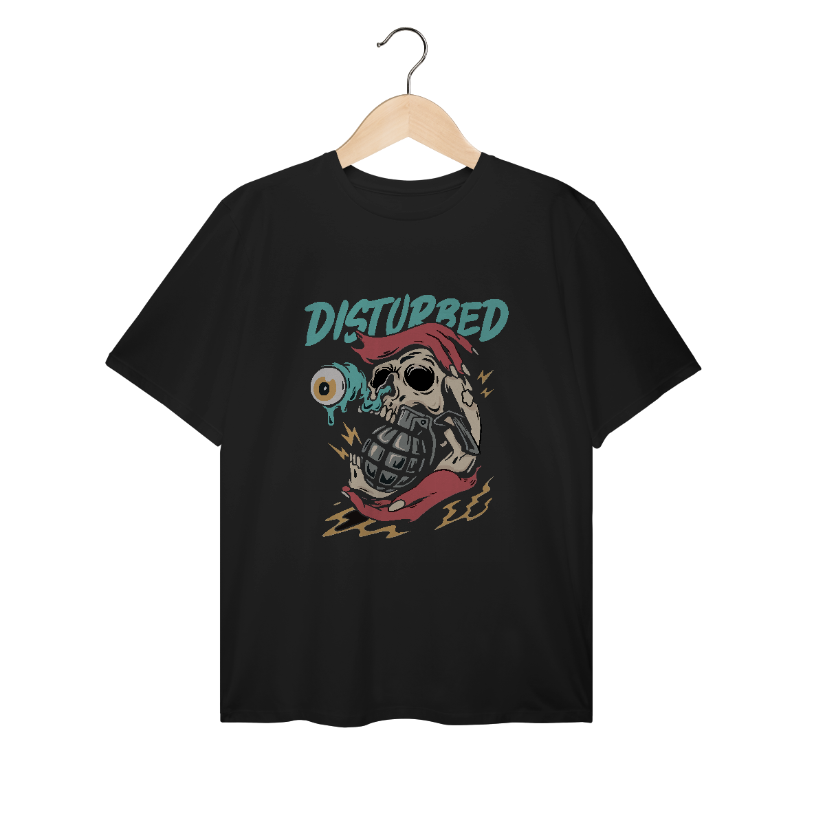 T-Shirt Plus Size Disturbedd