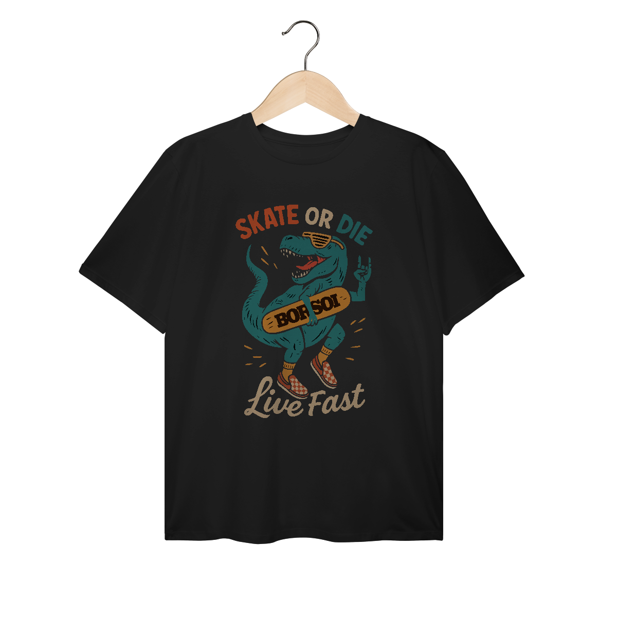 T-Shirt Plus Size Skate or Die