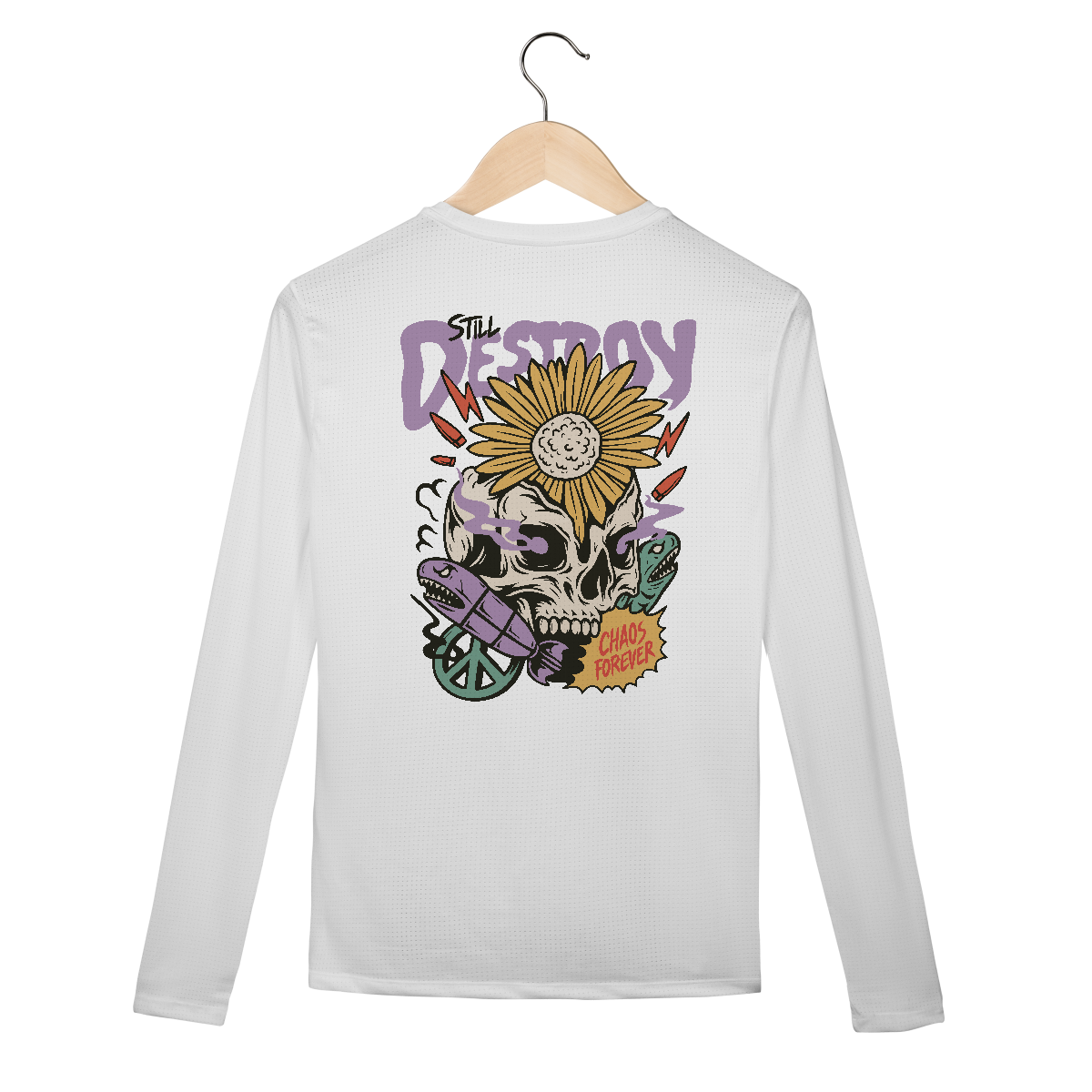 Camisa Manga Longa Sport Dry UV Still Destroy