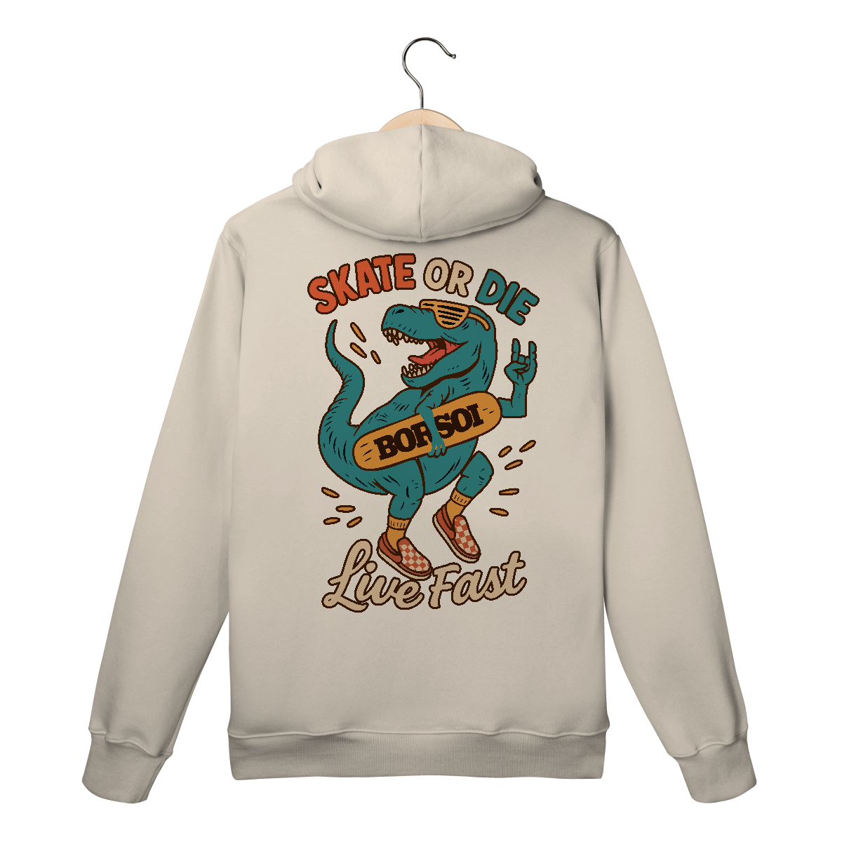 Moletom Prime Canguru Skate or Die