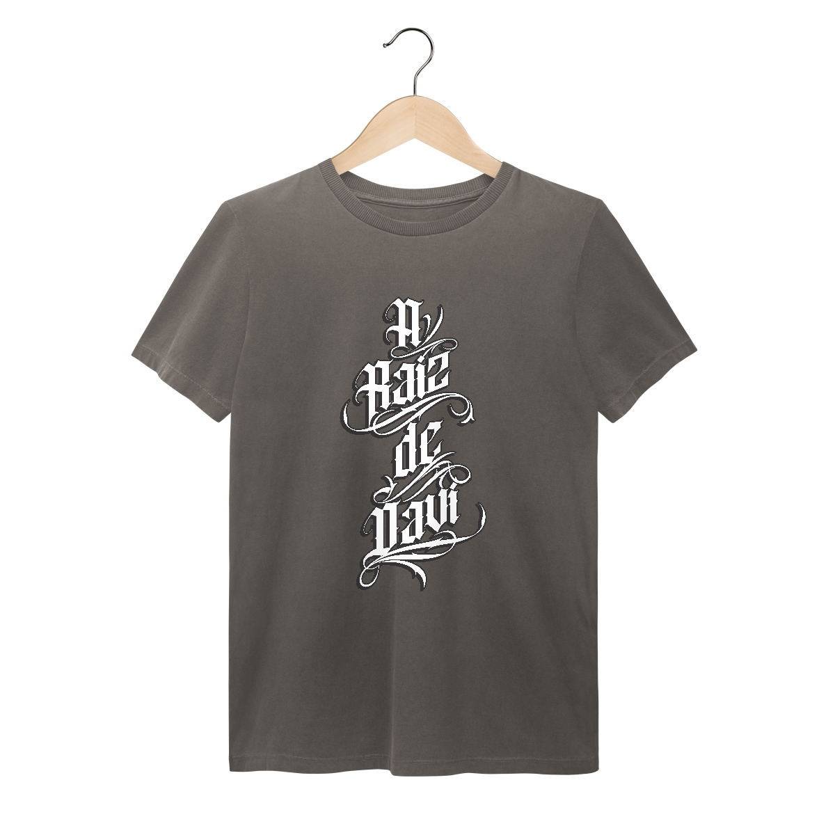 Camiseta Cristã Estonada Raiz de Davi DUFOGO – Streetwear Gospel