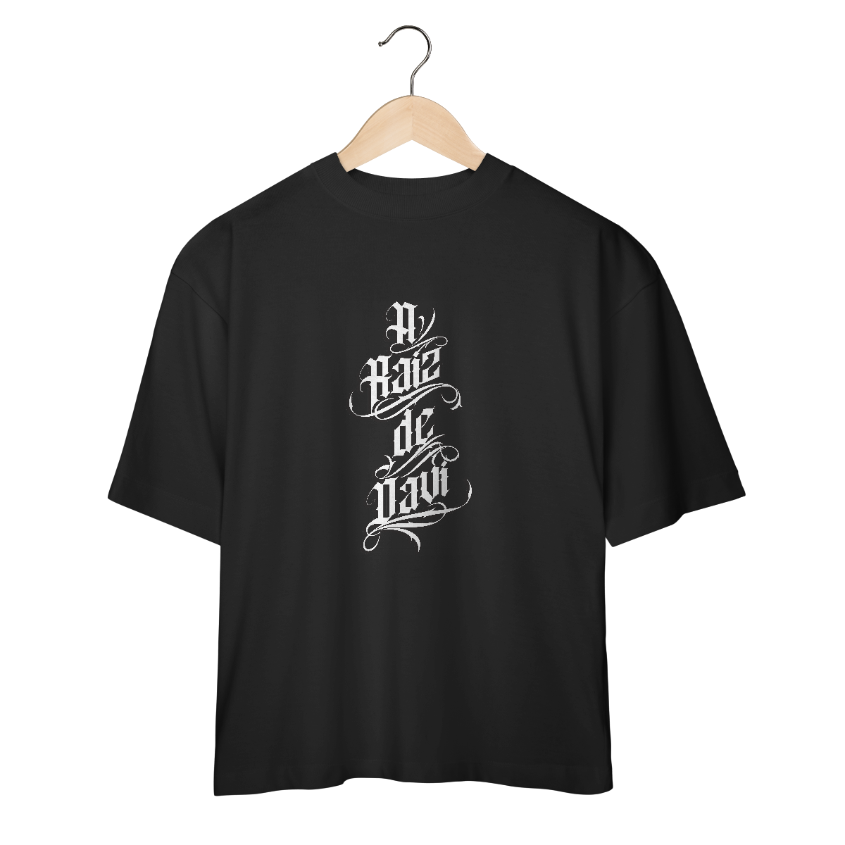 Camiseta Oversized Cristã Raiz de Davi DUFOGO – Streetwear Gospel
