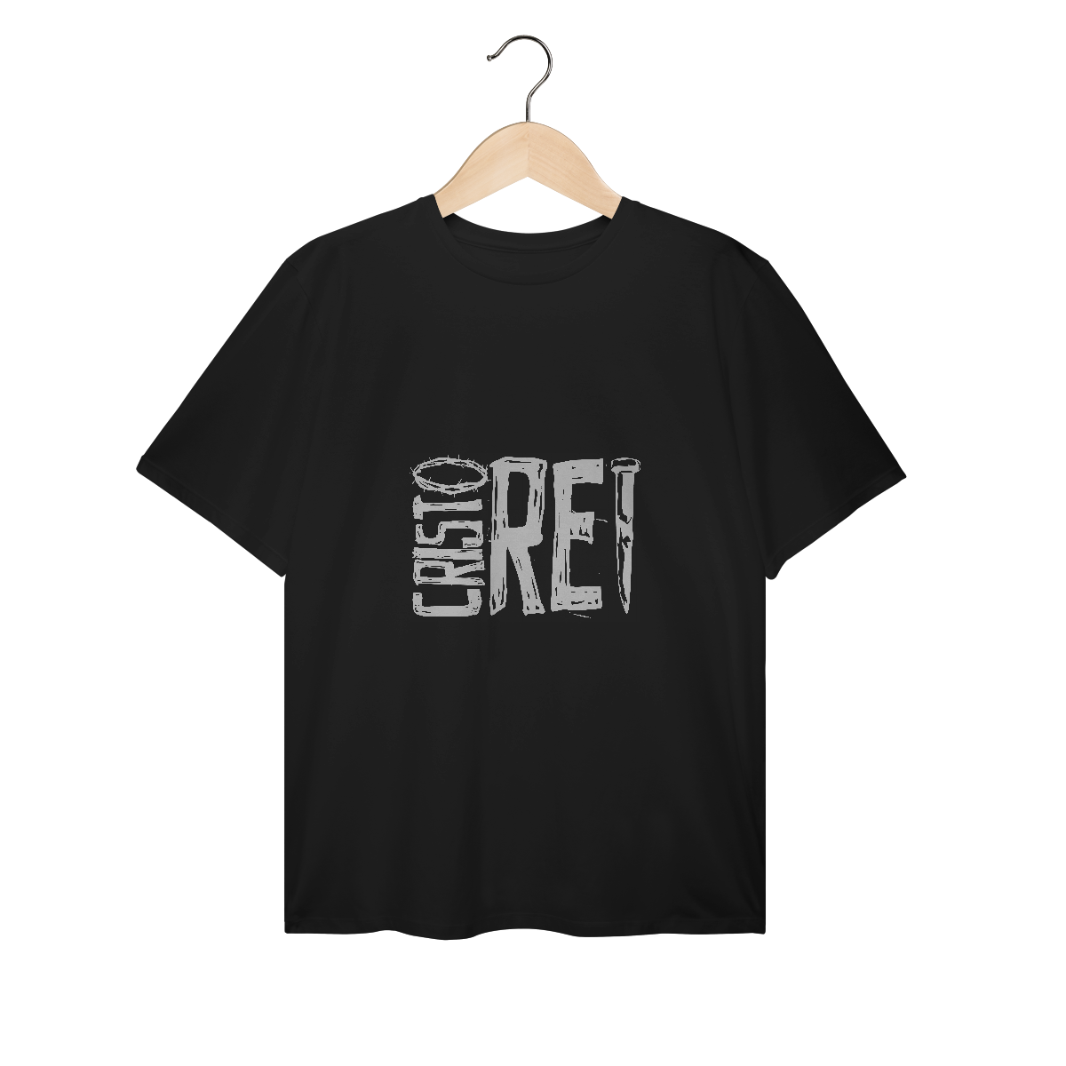 Camiseta Plus Size Cristã Cristo Rei DUFOGO – Moda Gospel Estonada