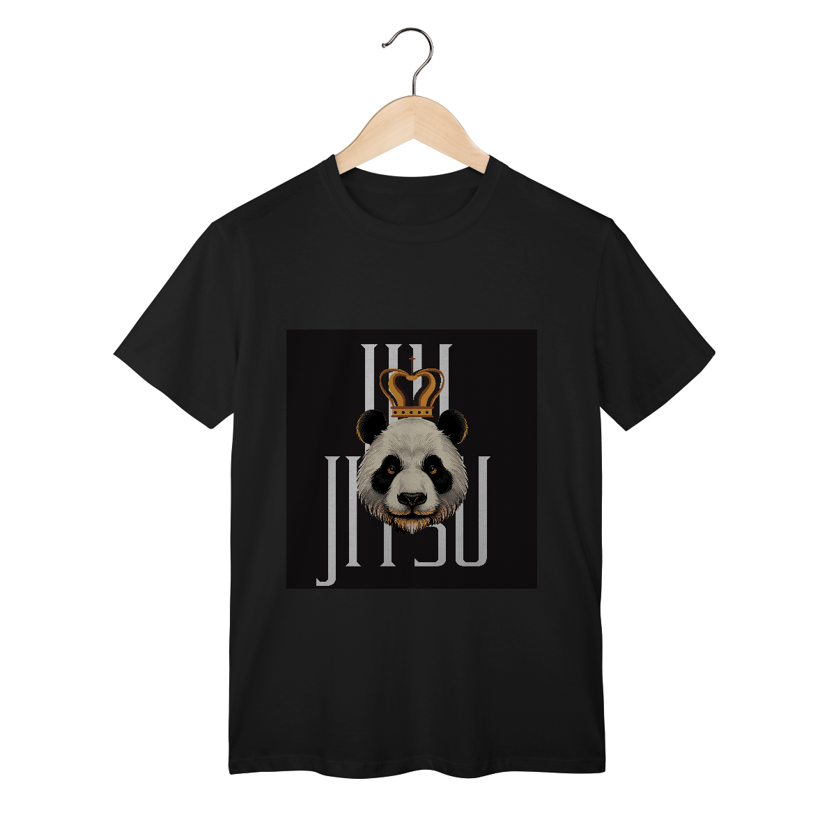 Camisa T-Shirt Classic Preta Panda Bjj Co.