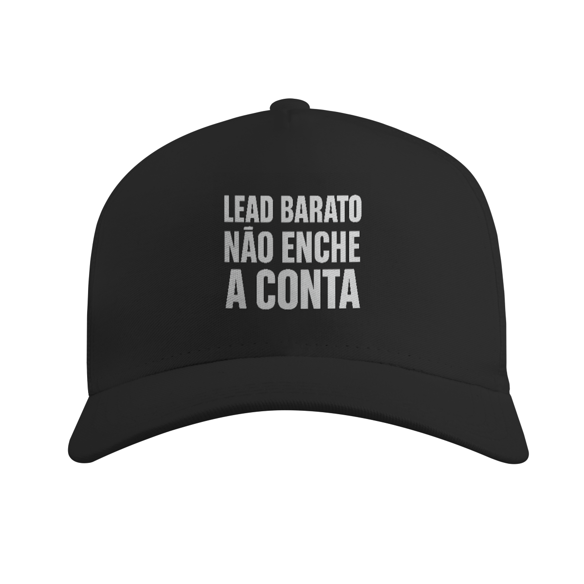 Boné Tela Trucker – Lead Barato Não Enche a Conta (Marketing Digital)