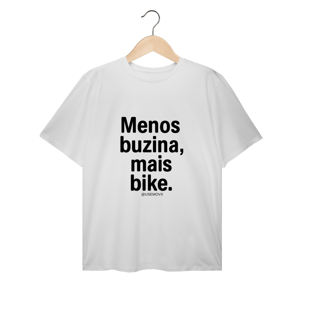 Menos Buzina T-Shirt Plus Size