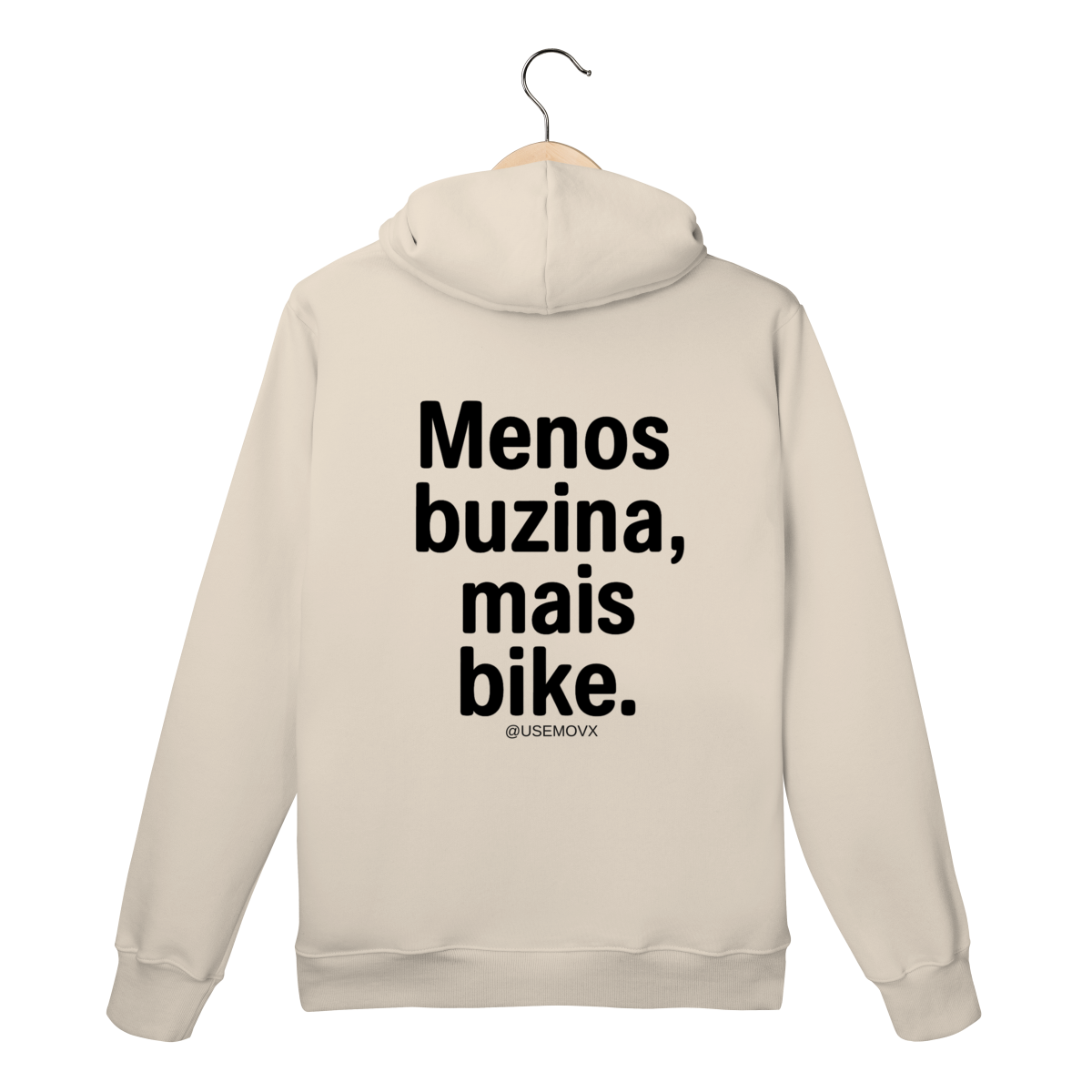Menos Buzina Moletom Prime Canguru