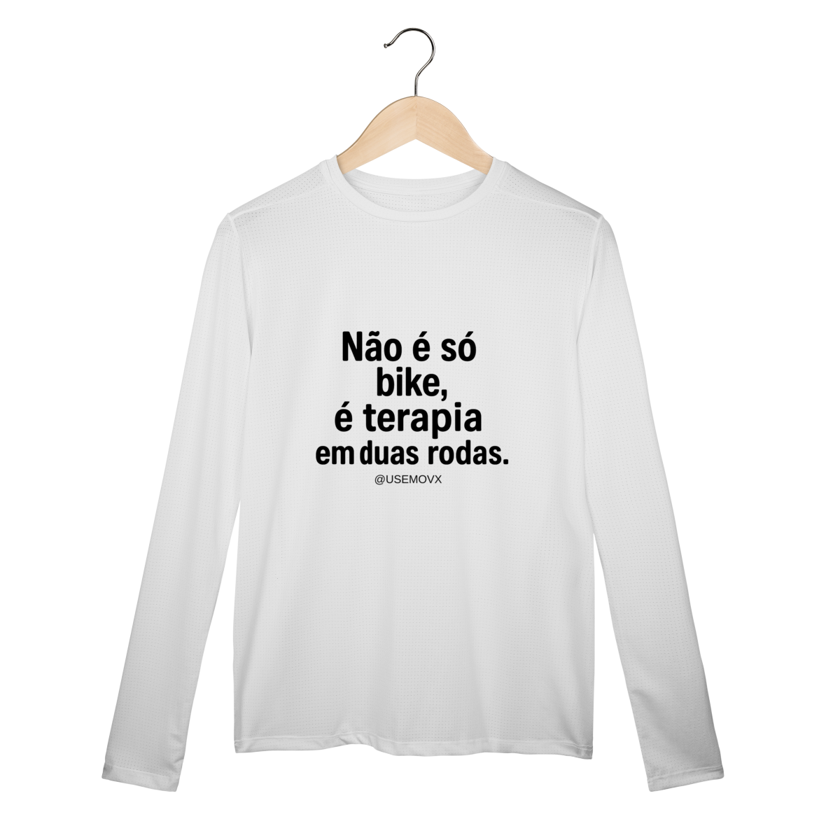 Não é só bike Camisa Manga Longa Sport Dry UV