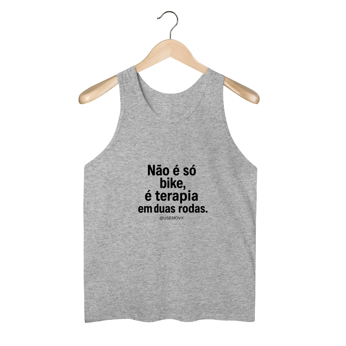 Não é só Bike Regata Masculina Quality