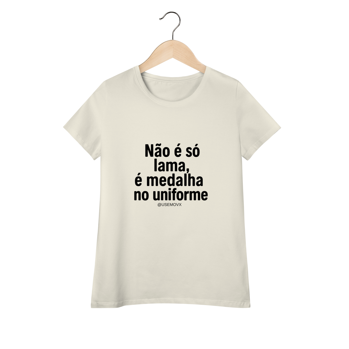 Medalha no uniforme Baby Long Pima