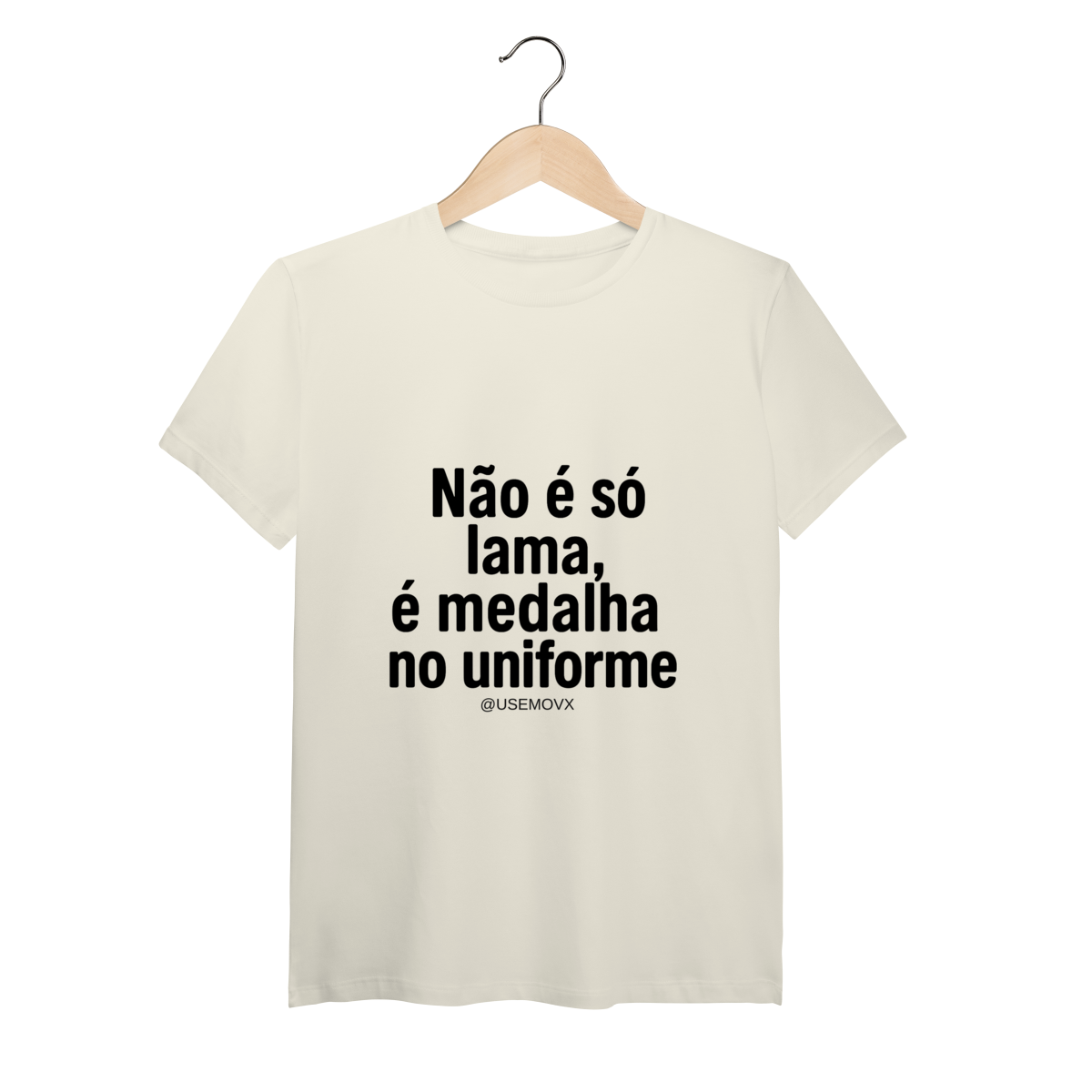 Medalha no uniforme T-Shirt Pima
