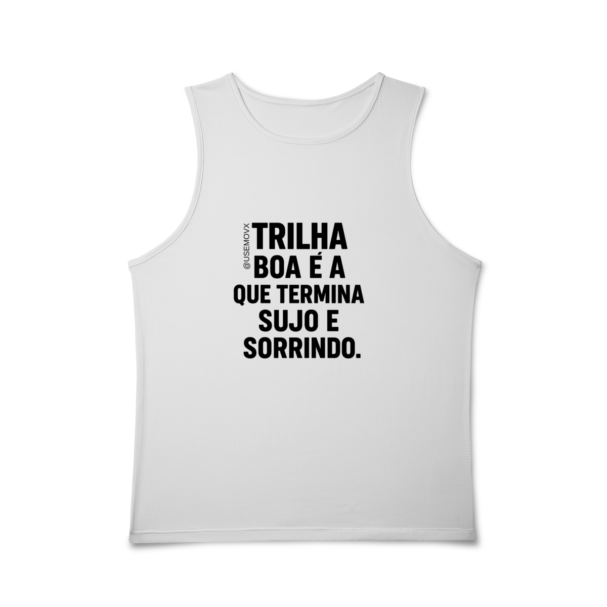 Trilha boa Regata Masc Sport Dry UV