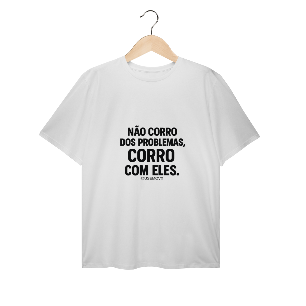 Corre Problemas T-Shirt Plus Size
