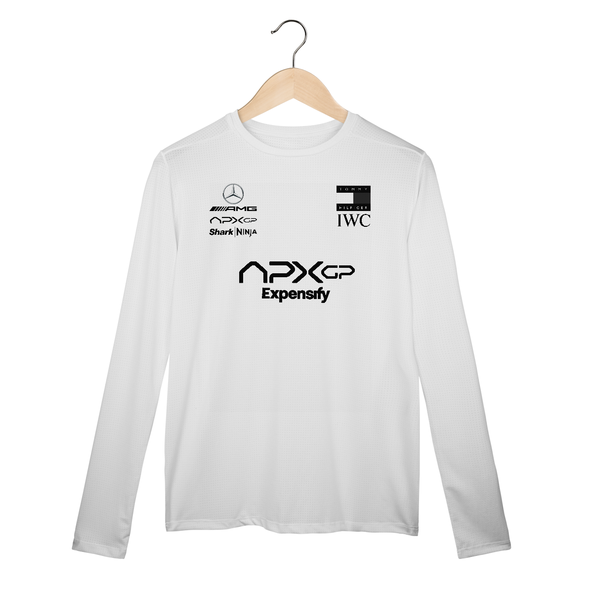 Camisa Longa Sport Dry UV - APX GP Team Expensify F1 - Filme 2025 Brad Pitt