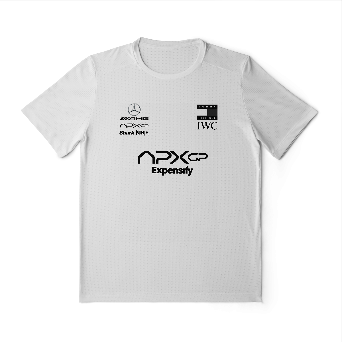 Nome do produto: Camisa Manga Curta Sport Dry UV - APX GP Team Expensify F1 - Filme 2025 Brad Pitt