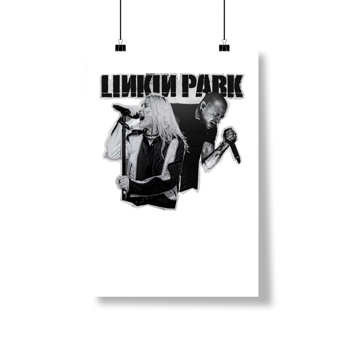 Poster Retrato - Linkin Park timeless