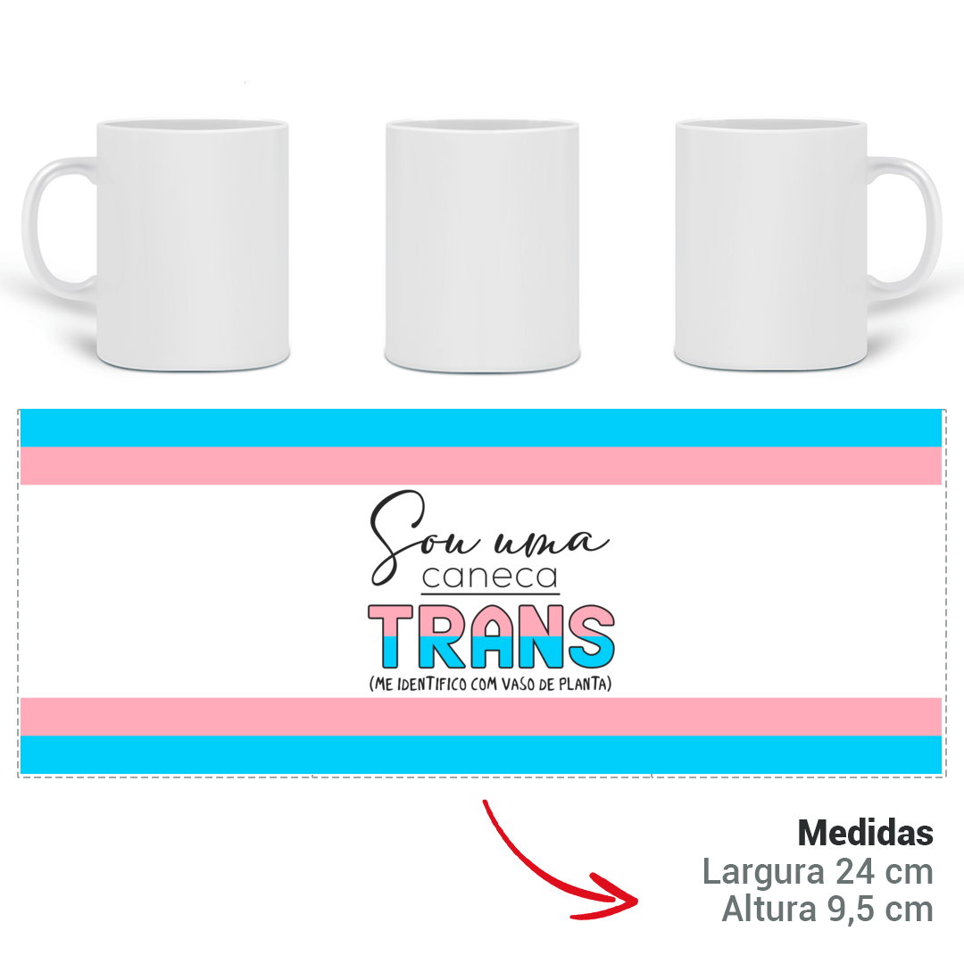 Caneca LGBT - Trans