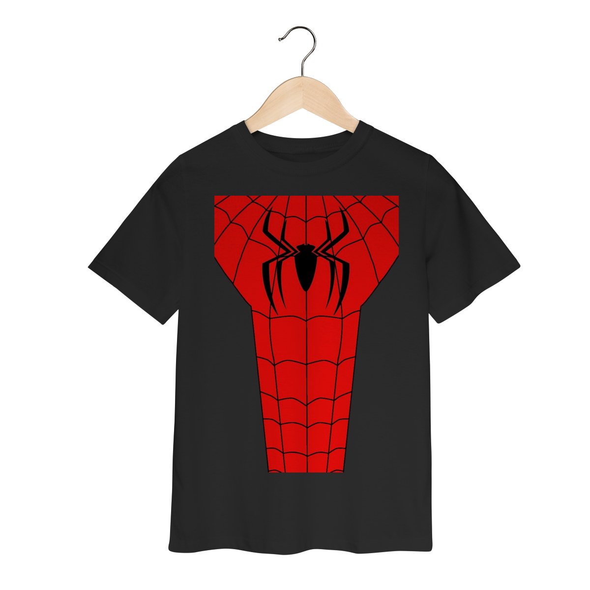 Camiseta Classic Infantil - Uniforme Homem Aranha