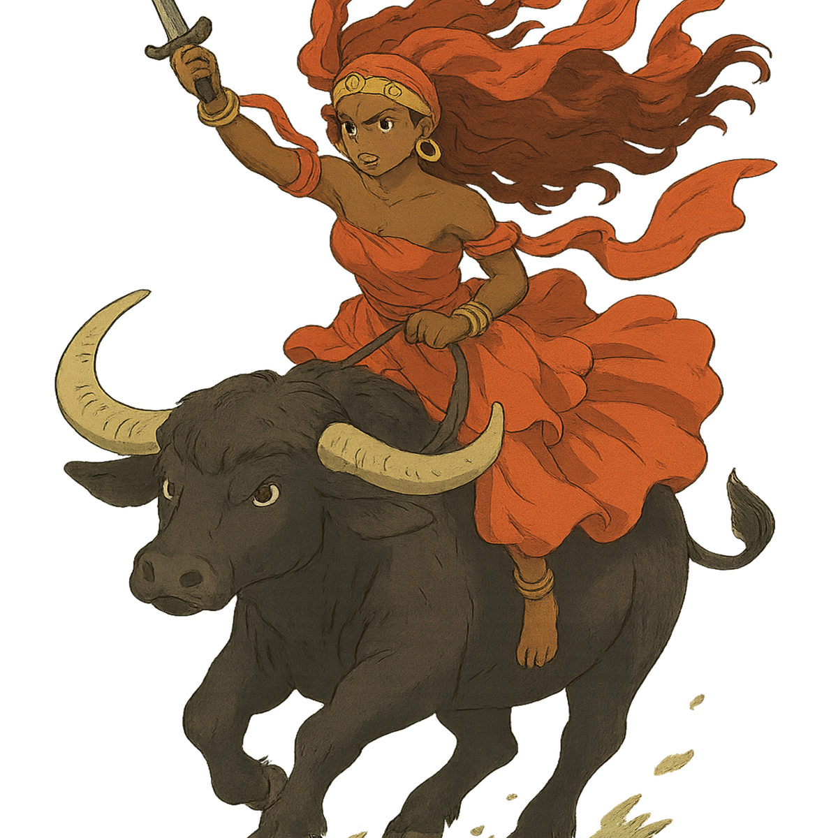 Moletom Prime com Zíper Iansã Guerreira 