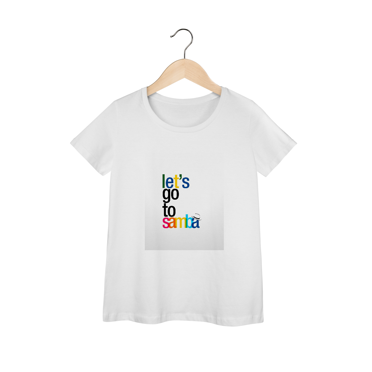 CAMISETA BABY LET’S GO SAMBA 1
