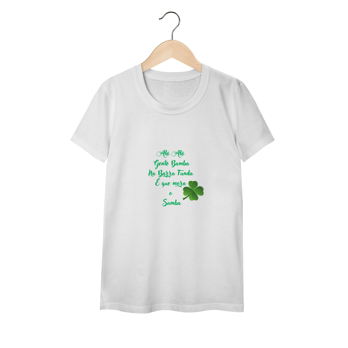 Camiseta Feminina Alô Alô Gente Bamba
