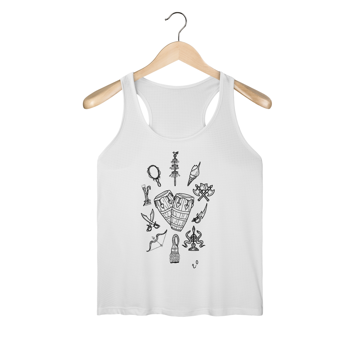  Camiseta Regata Salve Todos os Orixás