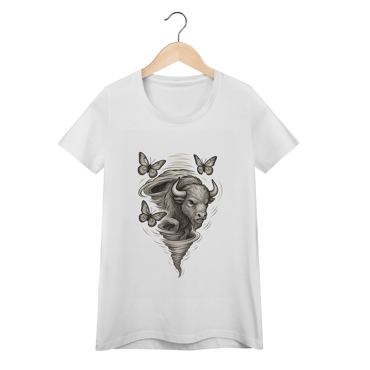 Camiseta Baby Long Búfalo de Iansã