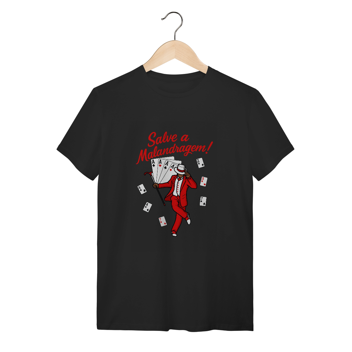 Camiseta T-Shirt Salve a Malandragem