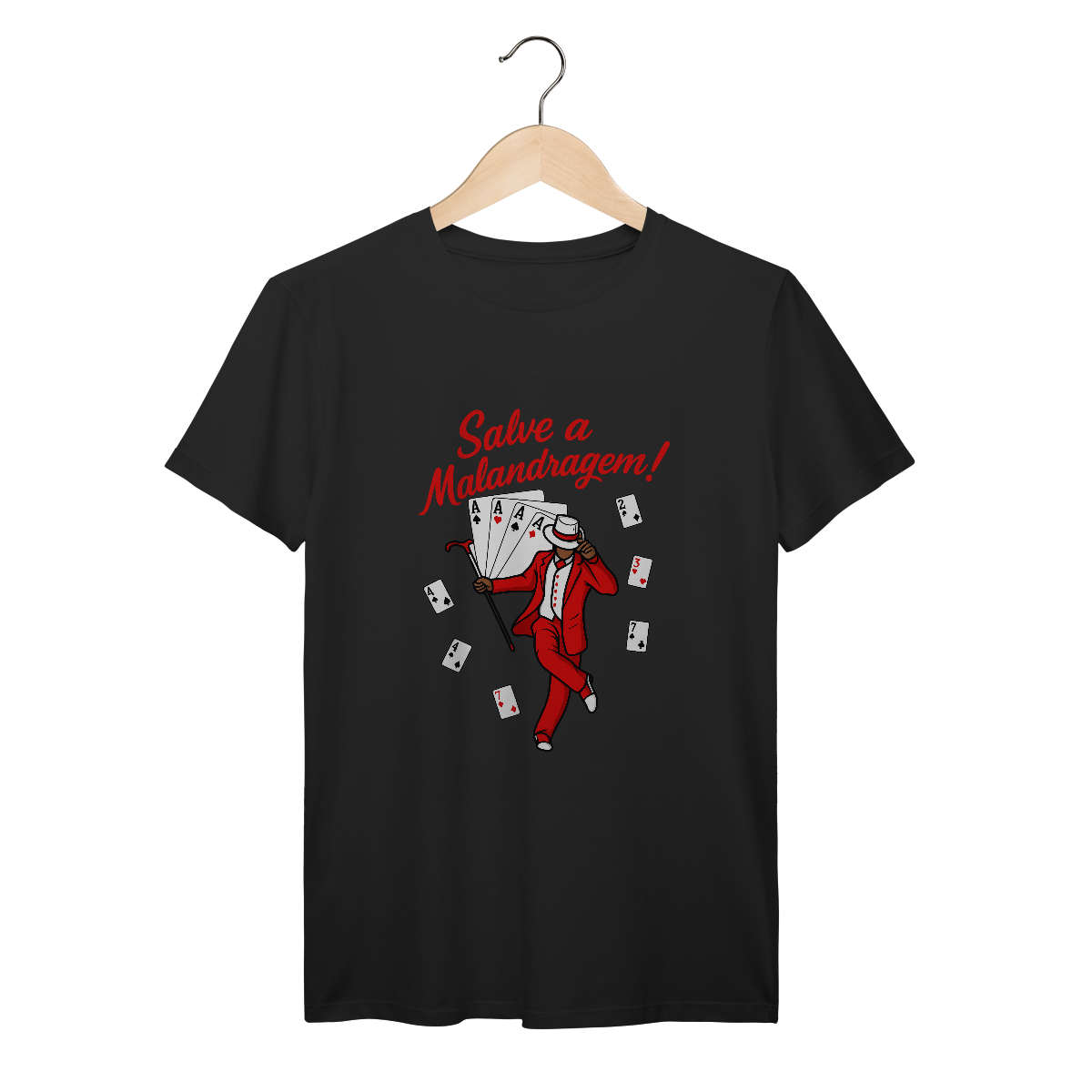 Camiseta T- Shirt Salve a Malandragem
