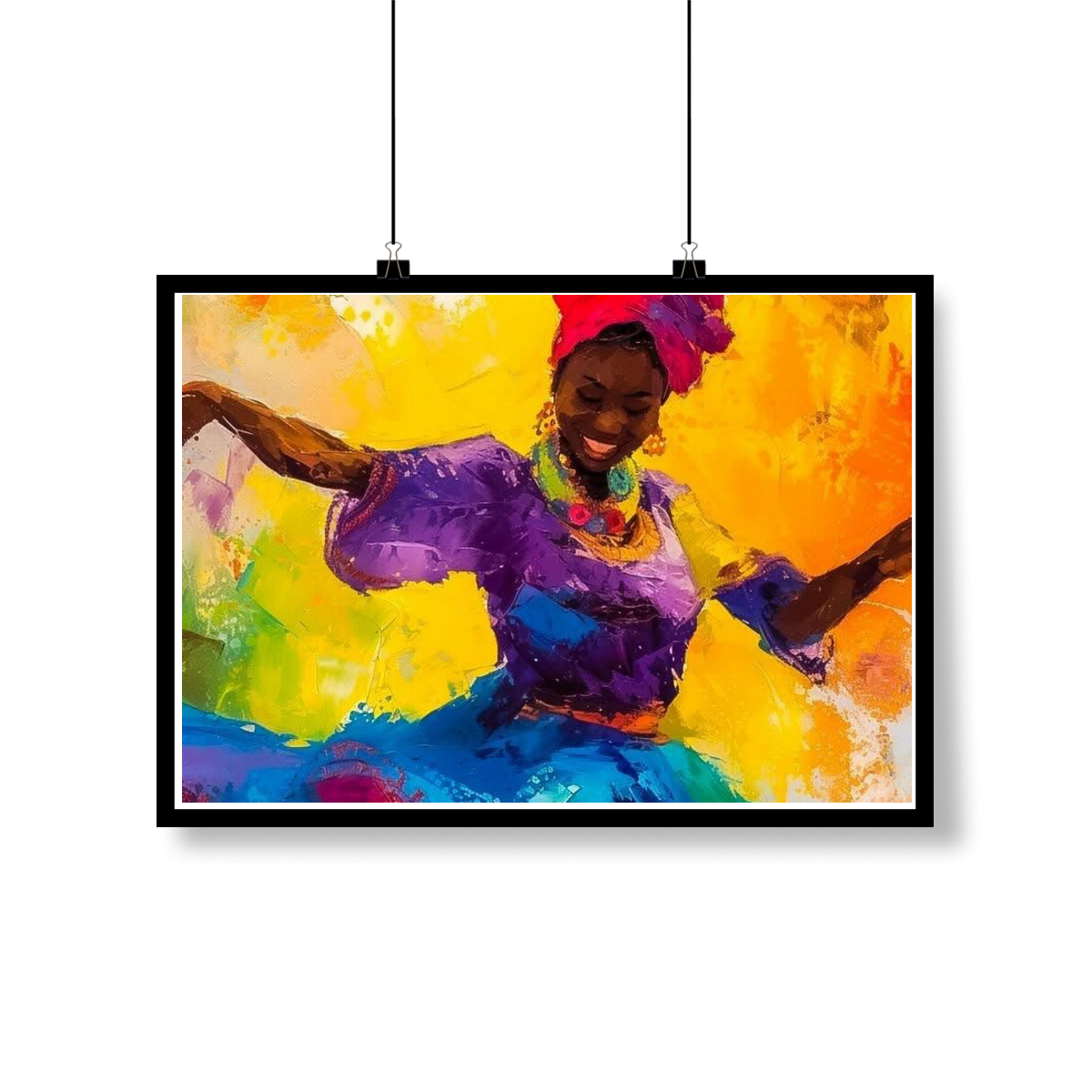 Porta-Retrato Sorriso Negro 