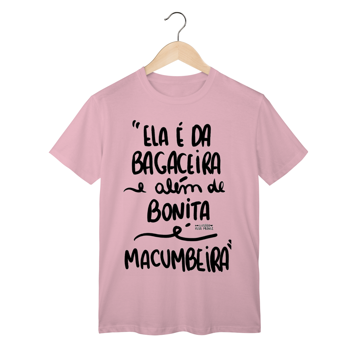 Nome do produto: Camiseta Ela é Macumbeira