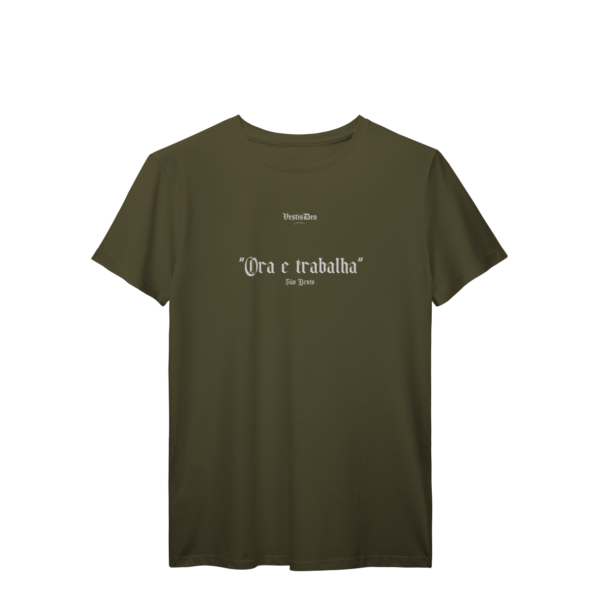 Camiseta Ora e Trabalha (São Bento)