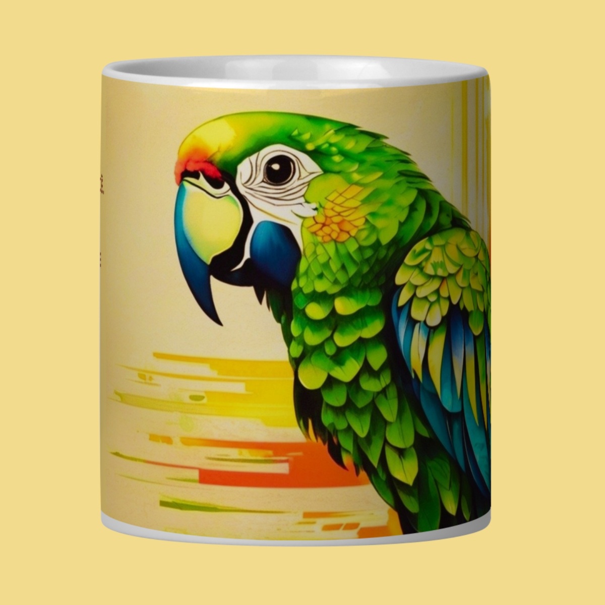 ARTEMÍSIA Canecas – ‘Papagaio – Cerrado Brasileiro’ - 01